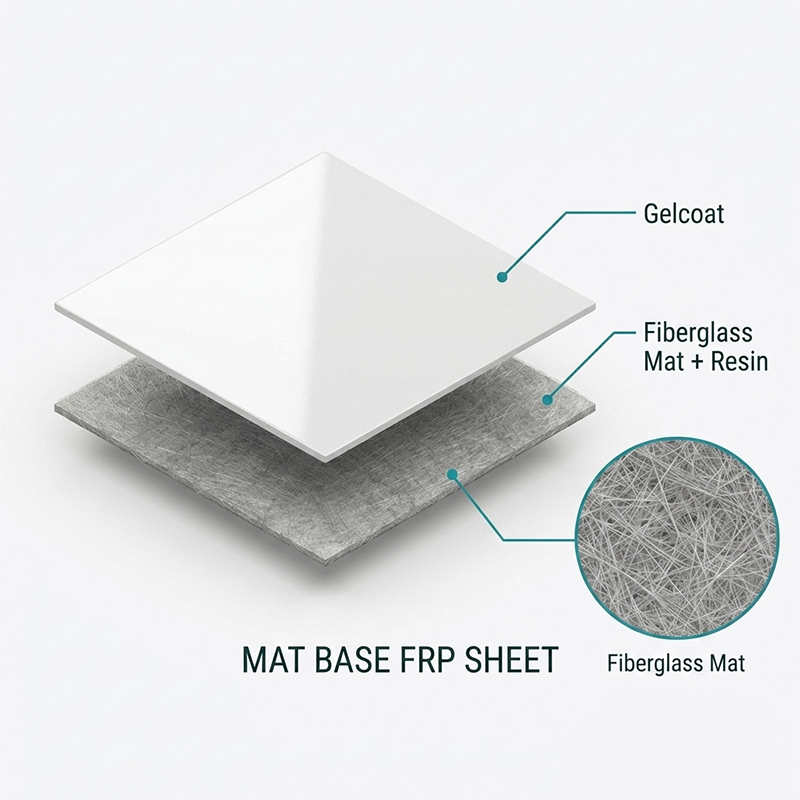 Mat Base FRP Sheet