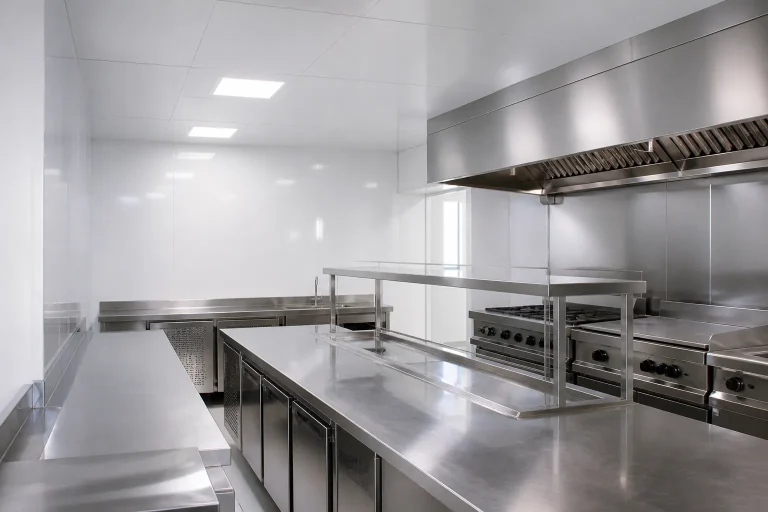 Commercial Kitchen Walls